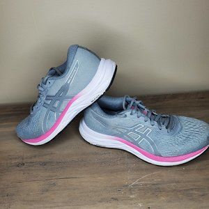 Like New - ASICS Gel Excite 7 Amplifoam gray pink Women's size 8 shoes